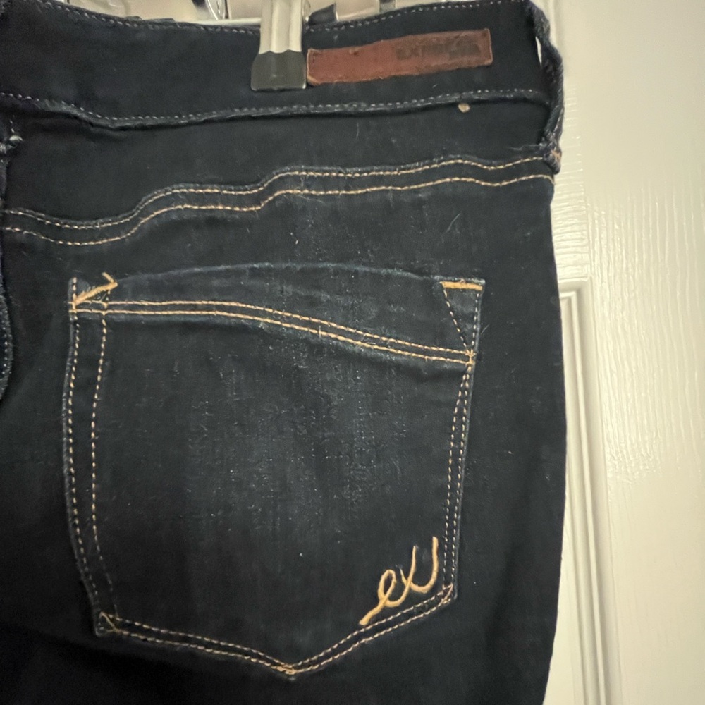 Express Barely Boot Low Rise Women's Jeans 6 Short - Picture 7 of 8
